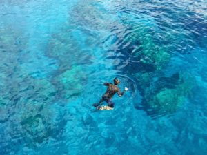 mbemba snorkling